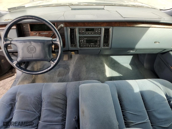1996 Cadillac Fleetwood with VIN 1G6DW52P7TR700057, listed as a Copart auction lot 49994225 with 115,819 mi miles and Clean Title. Bid and sale history available at carsss.com. Image 8.