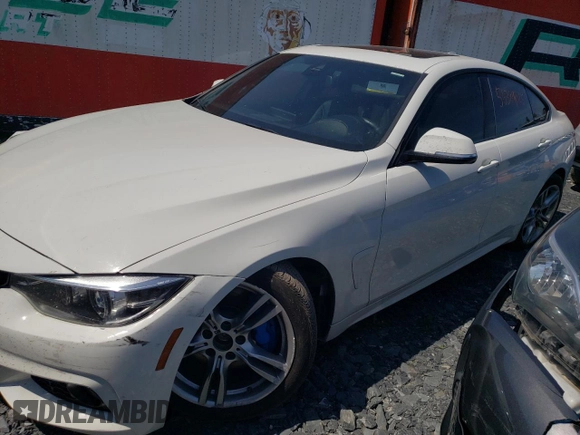 2020 BMW 4 Series 430i xDrive with VIN WBA4J3C0XLCE54173, listed as a Copart auction lot 56389825 with Not provided miles and Salvage title. Bid and sale history available at DreamBid. Image 1.