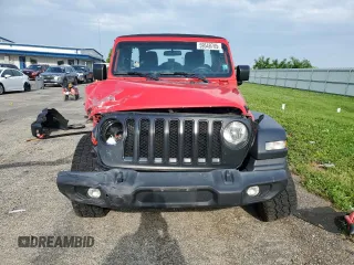 2018 Jeep Wrangler Unlimited Sport S z VIN 1C4HJXDG6JW165825, wystawiony jako Copart lot #59548785 z przebiegiem Nie podano mil oraz Nie do naprawy • Non repairable. Historia ofert i sprzedaży dostępna na DreamBid. Obrazek 5.