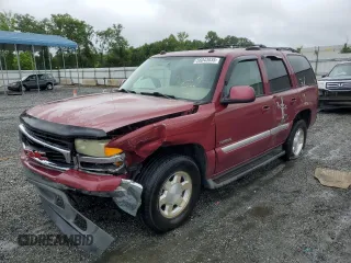 2005 GMC Yukon SLT z VIN 1GKEK13T65J115199, wystawiony jako Copart lot #56043835 z przebiegiem 245 988 mil mil oraz Szkoda całkowita • Salvage title. Historia ofert i sprzedaży dostępna na DreamBid. Obrazek 1.