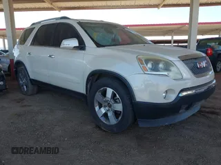2011 GMC Acadia SLT1 with VIN 1GKKVRED0BJ161430, listed as a IAAI auction lot 41927420 with 315,526 mi miles and . Bid and sale history available at DreamBid. Image 1.
