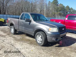 2006 Ford F-150 XL with VIN 1FTRF14W06KE01216, listed as a IAAI auction lot 41499144 with 192,153 mi miles. Bid and sale history available at carsss.com. Image 1.