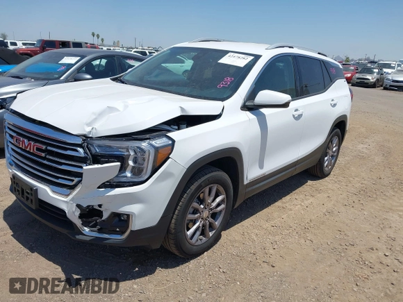 2024 GMC Terrain SLT z VIN 3GKALVEG6RL322810, wystawiony jako IAAI lot #42478282 z przebiegiem 32 523 mil mil oraz . Historia ofert i sprzedaży dostępna na DreamBid. Obrazek 17.