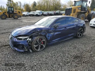 2021 Audi RS 5 Sportback z VIN WUAAWCF53MA902779, wystawiony jako Copart lot #78285014 z przebiegiem 29 526 mil mil oraz Szkoda całkowita • Salvage title. Historia ofert i sprzedaży dostępna na DreamBid. Obrazek 1.