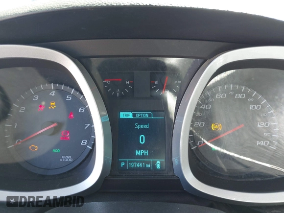2015 Chevrolet Equinox LT with VIN 2GNALBEK9F6299674, listed as a IAAI auction lot 41811130 with 197,441 mi miles. Bid and sale history available at carsss.com. Image 7.