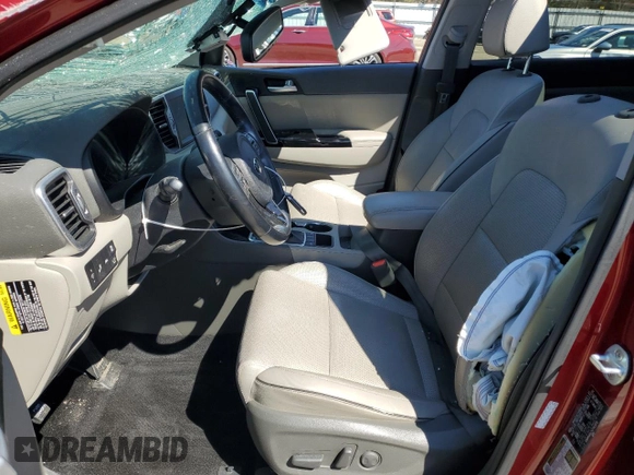 2018 Kia Sportage EX with VIN KNDPN3ACXJ7413370, listed as a Copart auction lot 50343735 with 67,008 mi miles and Salvage Title. Bid and sale history available at DreamBid. Image 7.