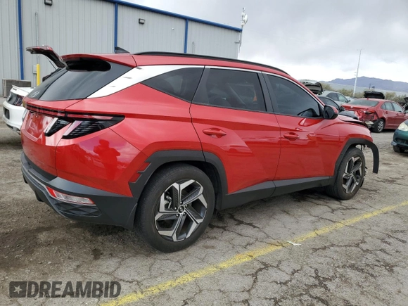 2023 Hyundai Tucson SEL with VIN 5NMJF3AE0PH202233, listed as a Copart auction lot 47496815 with 51,854 mi miles and Salvage Title. Bid and sale history available at carsss.com. Image 3.