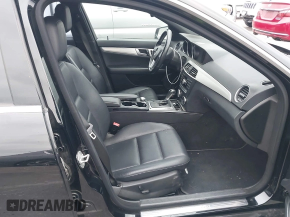 2013 Mercedes-Benz C 300 Sport with VIN WDDGF8AB3DG153597, listed as a IAAI auction lot 42062599 with 107,259 mi miles and . Bid and sale history available at DreamBid. Image 5.