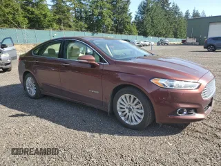 2016 Ford Fusion SE Hybrid with VIN 3FA6P0LU9GR166599, listed as a Copart auction lot 53309285 with 57,677 mi miles and Salvage Title. Bid and sale history available at carsss.com. Image 4.