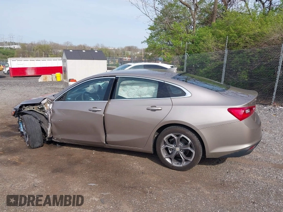 2023 Chevrolet Malibu LT with VIN 1G1ZD5ST2PF142365, listed as a IAAI auction lot 42031024 with 14,811 mi miles and . Bid and sale history available at DreamBid. Image 20.