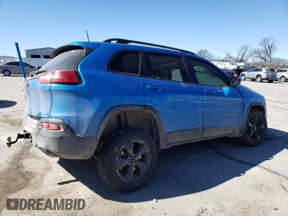 2018 Jeep Cherokee Limited with VIN 1C4PJMDX8JD571983, listed as a Copart auction lot 47087865 with 116,840 mi miles and Salvage Title. Bid and sale history available at carsss.com. Image 3.
