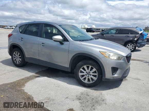 2014 Mazda CX-5 Sport with VIN JM3KE2BE1E0402185, listed as a Copart auction lot 52313675 with 140,398 mi miles and Salvage Title. Bid and sale history available at carsss.com. Image 4.