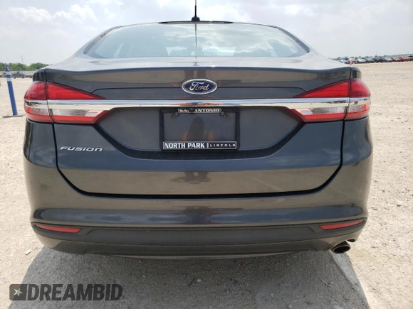 2017 Ford Fusion S with VIN 3FA6P0G73HR397956, listed as a Copart auction lot 54741335 with 41,954 mi miles and Salvage Title. Bid and sale history available at DreamBid. Image 6.