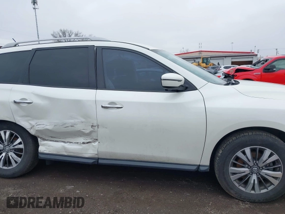 2018 Nissan Pathfinder SL with VIN 5N1DR2MN7JC624253, listed as a IAAI auction lot 41977442 with 104,061 mi miles and . Bid and sale history available at DreamBid. Image 13.