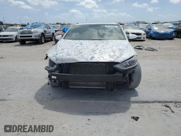 2018 Hyundai Elantra SEL with VIN 5NPD84LF8JH375771, listed as a Copart auction lot 53786965 with 87,605 mi miles and Salvage Title. Bid and sale history available at DreamBid. Image 5.