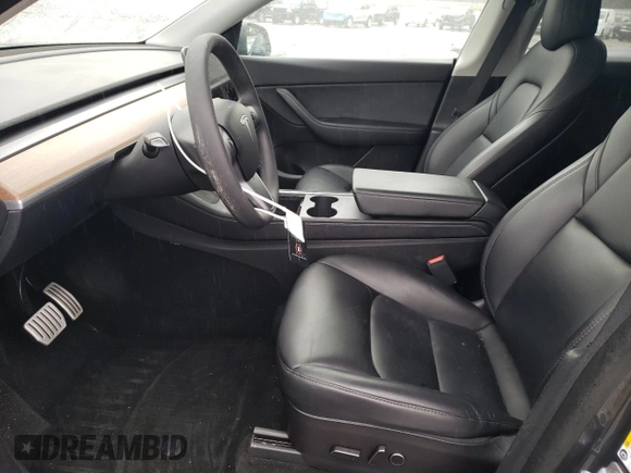 2022 Tesla Model Y Performance with VIN 7SAYGDEF2NF459268, listed as a Copart auction lot 45764735 with 64,421 mi miles and Salvage title. Bid and sale history available at DreamBid. Image 7.