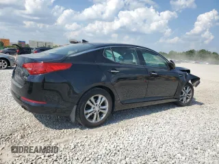 2013 Kia Optima EX with VIN 5XXGN4A77DG228133, listed as a Copart auction lot 62207925 with 122,289 mi miles and Salvage title. Bid and sale history available at DreamBid. Image 3.