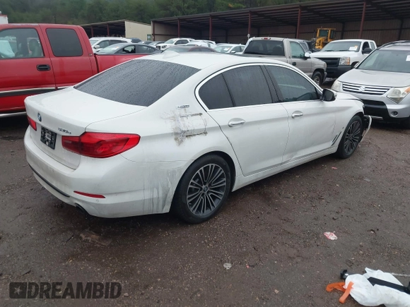2018 BMW 5 Series 530e with VIN WBAJA9C52JB253501, listed as a IAAI auction lot 41010120 with 93,059 mi miles and . Bid and sale history available at DreamBid. Image 4.