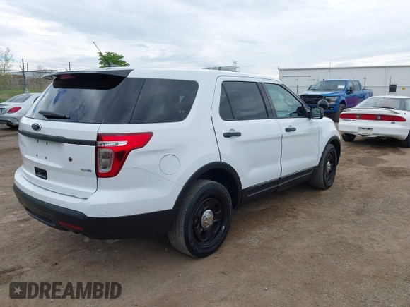 2013 Ford Police Interceptor Utility z VIN 1FM5K8AR6DGB59111, wystawiony jako IAAI lot #42259174 z przebiegiem 75 460 mil mil oraz . Historia ofert i sprzedaży dostępna na DreamBid. Obrazek 4.