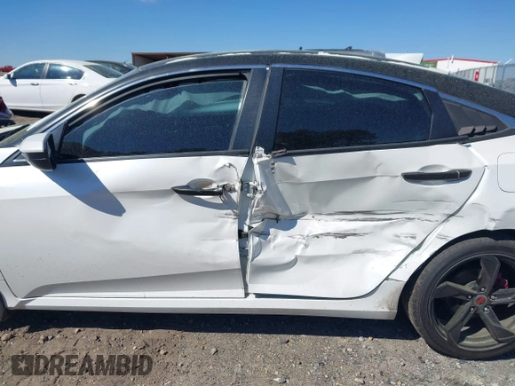 2017 Honda Civic Sedan EX-T with VIN 19XFC1F38HE203682, listed as a IAAI auction lot 41878634 with 96,195 mi miles. Bid and sale history available at carsss.com. Image 14.