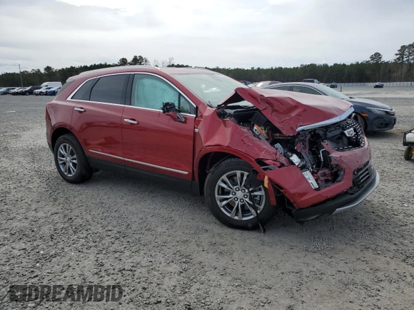 2022 Cadillac XT5 FWD Premium Luxury z VIN 1GYKNCRS9NZ130520, wystawiony jako Copart lot #47178275 z przebiegiem 8 564 mil mil oraz Szkoda całkowita • Salvage title. Historia ofert i sprzedaży dostępna na DreamBid. Obrazek 4.