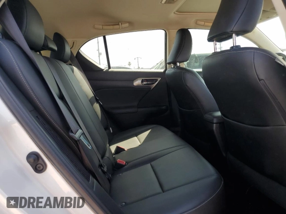 2015 Lexus CT 200h with VIN JTHKD5BH7F2234676, listed as a Copart auction lot 61676175 with 196,411 mi miles and Salvage title. Bid and sale history available at DreamBid. Image 9.