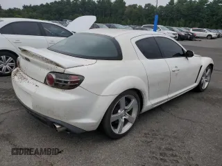 2004 Mazda RX-8 with VIN JM1FE173940111556, listed as a Copart auction lot 71960234 with 91,342 mi miles and Salvage Title. Bid and sale history available at carsss.com. Image 3.