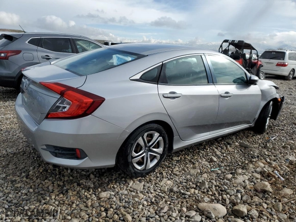 2016 Honda Civic Sedan LX with VIN 2HGFC2F54GH533654, listed as a Copart auction lot 51474385 with 99,147 mi miles and Salvage Title. Bid and sale history available at carsss.com. Image 3.