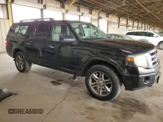 2012 Ford Expedition EL Limited with VIN 1FMJK2A54CEF09905, listed as a Copart auction lot 85910424 with 205,442 mi miles and Clean Title. Bid and sale history available at carsss.com. Image 4.