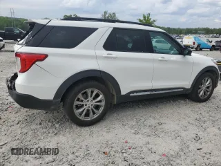 2020 Ford Explorer XLT z VIN 1FMSK7DH1LGB80124, wystawiony jako Copart lot #53377115 z przebiegiem 107 779 mil mil oraz Szkoda całkowita • Salvage title. Historia ofert i sprzedaży dostępna na DreamBid. Obrazek 3.