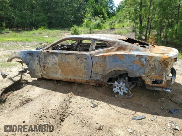 2019 Chevrolet Camaro 2LT with VIN 1G1FD1RS9K0158423, listed as a Copart auction lot 64162794 with 0 mi miles and Salvage Title. Bid and sale history available at carsss.com. Image 2.