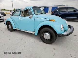 1974 Volkswagen Beetle with VIN 1142451120, listed as a Copart auction lot 63041995 with 10,102 mi miles and Salvage title. Bid and sale history available at DreamBid. Image 4.