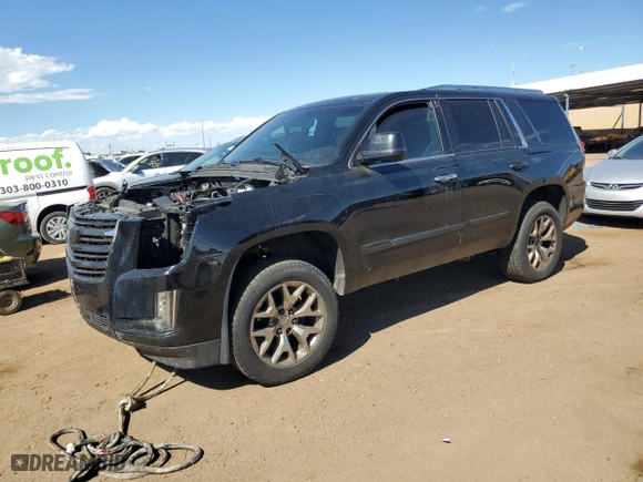 2015 Cadillac Escalade Platinum with VIN 1GYS4PKJ7FR686175, listed as a Copart auction lot 67826284 with 0 mi miles and Salvage Title. Bid and sale history available at carsss.com. Image 1.
