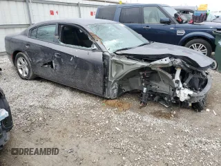 2022 Dodge Charger SXT with VIN 2C3CDXBG1NH255428, listed as a Copart auction lot 44184695 with 50,406 mi miles and Non Repairable. Bid and sale history available at DreamBid. Image 4.