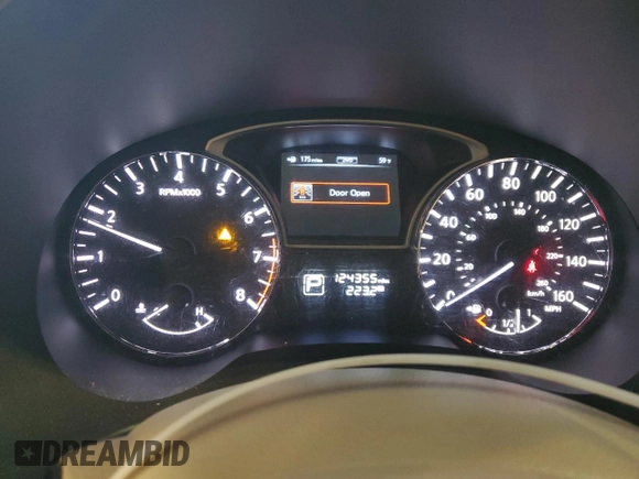 2013 Nissan Pathfinder SL with VIN 5N1AR2MM1DC679134, listed as a Copart auction lot 57031655 with 124,355 mi miles and Salvage title. Bid and sale history available at DreamBid. Image 9.