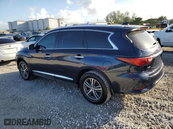 2020 Infiniti QX60 Luxe with VIN 5N1DL0MM9LC538281, listed as a Copart auction lot 77618334 with 130,337 mi miles and Non repairable. Bid and sale history available at DreamBid. Image 2.