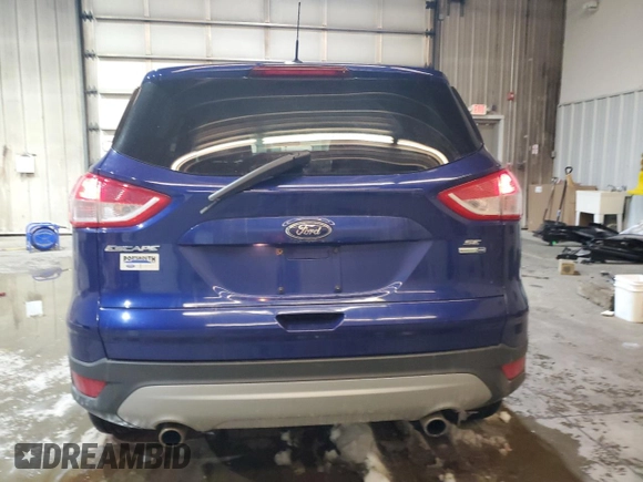 2013 Ford Escape SE with VIN 1FMCU9GX1DUC06396, listed as a Copart auction lot 45495595 with 121,950 mi miles and Salvage Title. Bid and sale history available at DreamBid. Image 6.