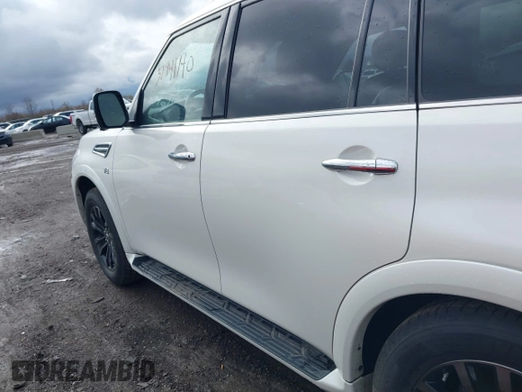 2019 Nissan Armada Platinum with VIN JN8AY2NE8K9757454, listed as a IAAI auction lot 37941190 with 43,549 mi miles. Bid and sale history available at carsss.com. Image 14.