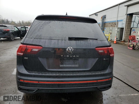 2023 Volkswagen Tiguan SE R-Line Black с VIN 3VV8B7AX0PM069782, выставлен на аукционе Copart как лот 52945925 с пробегом 64 870 миль миль и Списание • Salvage title. История ставок и продаж доступна на DreamBid. Изображение 6.