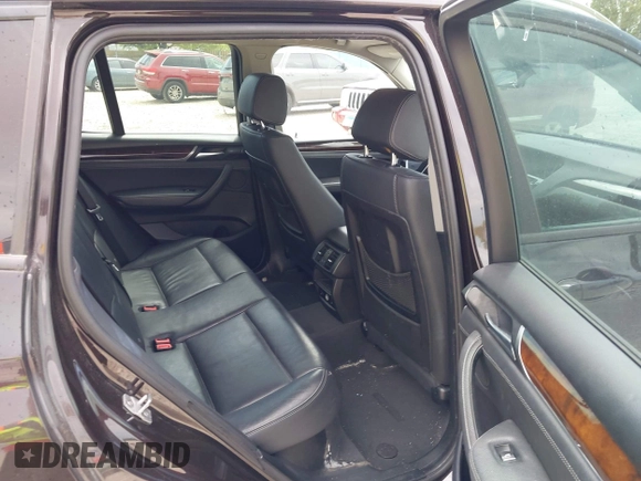 2015 BMW X3 xDrive28i with VIN 5UXWX9C57F0D61270, listed as a IAAI auction lot 42254938 with 185,550 mi miles and . Bid and sale history available at DreamBid. Image 8.