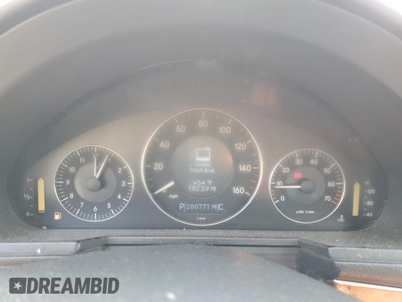 2005 Mercedes-Benz E 320 with VIN WDBUF82J55X168993, listed as a Copart auction lot 51930085 with 280,771 mi miles and Clean Title. Bid and sale history available at DreamBid. Image 9.