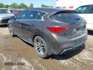 2017 Infiniti QX30 Sport with VIN SJKCH5CP3HA023156, listed as a IAAI auction lot 41870773 with 51,063 mi miles. Bid and sale history available at carsss.com. Image 3.