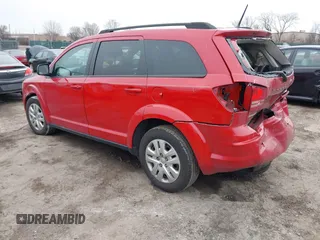 2019 Dodge Journey SE Value with VIN 3C4PDCAB7KT864585, listed as a IAAI auction lot 41546267 with 115,922 mi miles and . Bid and sale history available at DreamBid. Image 3.