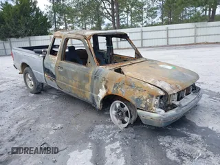 1997 Ford Ranger XLT with VIN 1FTCR14X3VTA51160, listed as a IAAI auction lot 41285990 with 1 mi miles. Bid and sale history available at carsss.com. Image 1.