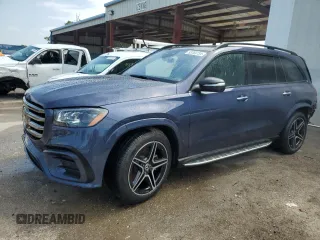 2024 Mercedes-Benz GLS 450 with VIN 4JGFF5KE9RB172345, listed as a Copart auction lot 53769734 with 234 mi miles and Salvage Title. Bid and sale history available at DreamBid. Image 1.