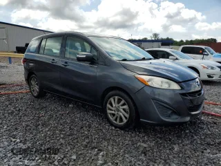 2013 Mazda 5 Sport with VIN JM1CW2BL9D0152234, listed as a Copart auction lot 57353575 with 161,792 mi miles and Salvage title. Bid and sale history available at DreamBid. Image 4.