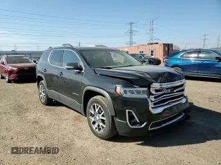 2023 GMC Acadia SLT with VIN 1GKKNULS9PZ253455, listed as a Copart auction lot 49116085 with 53,346 mi miles and Salvage title. Bid and sale history available at DreamBid. Image 12.
