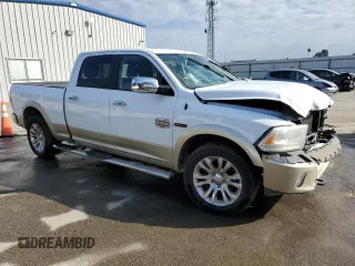2015 Ram 1500 Laramie Limited with VIN 1C6RR7WM6FS718706, listed as a Copart auction lot 44722145 with Not provided miles and Salvage title. Bid and sale history available at DreamBid. Image 4.