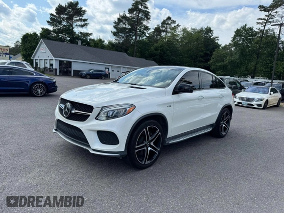 2017 Mercedes-Benz GLE 43 AMG with VIN 4JGED6EB0HA056903, listed as a Copart auction lot 62410285 with 116,218 mi miles and Clean title. Bid and sale history available at DreamBid. Image 1.