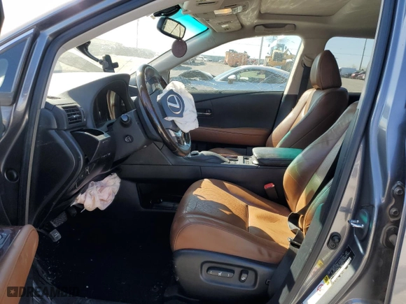 2013 Lexus RX 350 with VIN 2T2ZK1BA6DC091716, listed as a Copart auction lot 49956185 with 0 mi miles and Salvage Title. Bid and sale history available at carsss.com. Image 7.